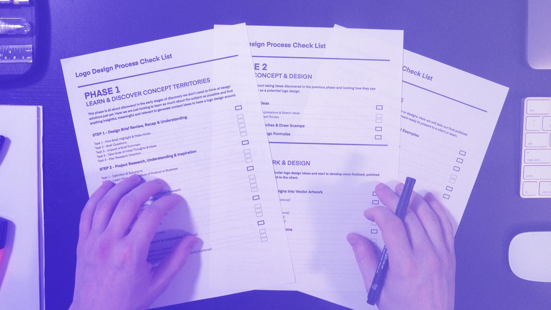 Design Process Checklist